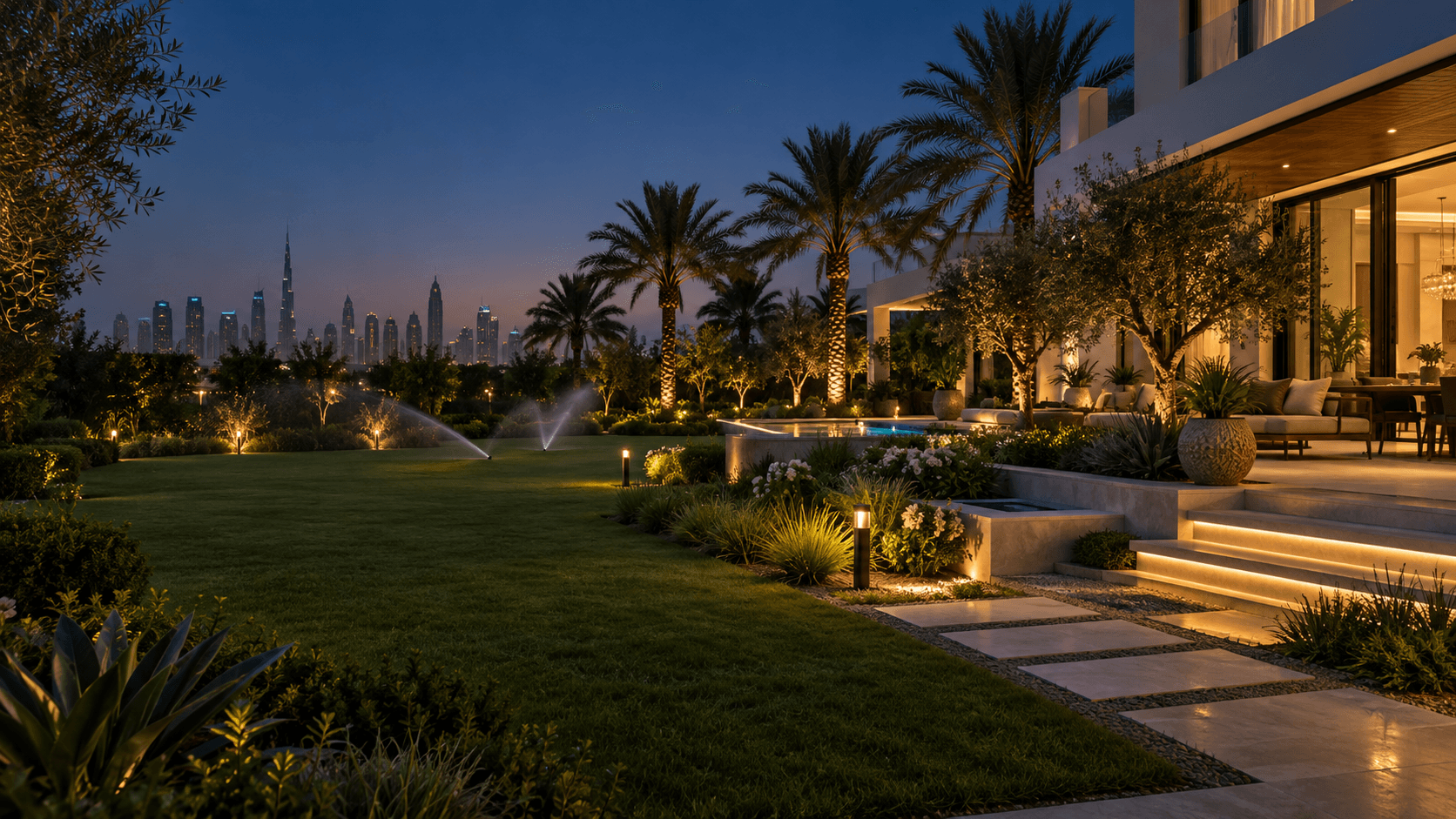 Luxury swimming pool by BAB ALFIZA in Dubai, UAE