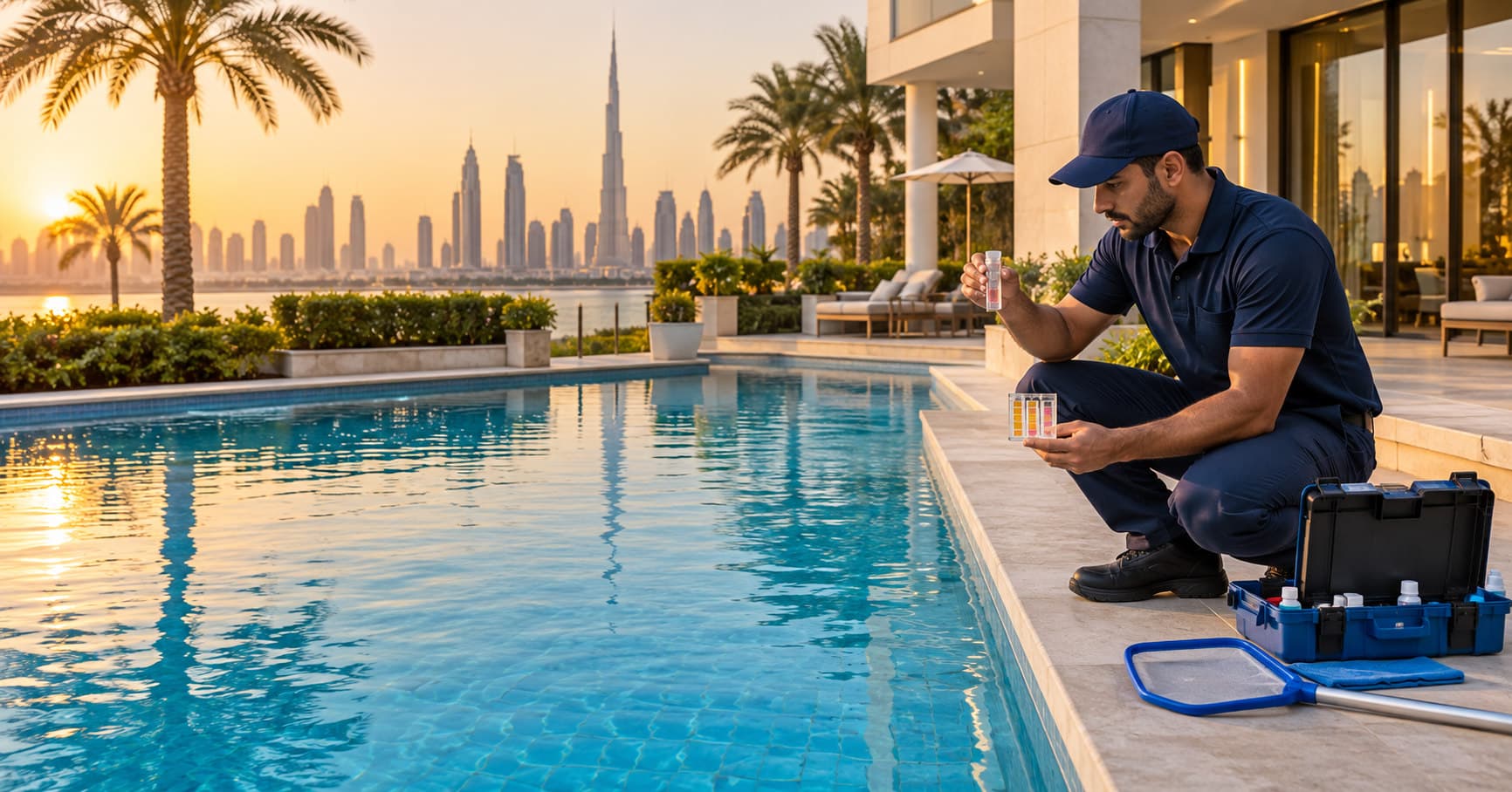 How to Maintain a Swimming Pool in Dubai Summer