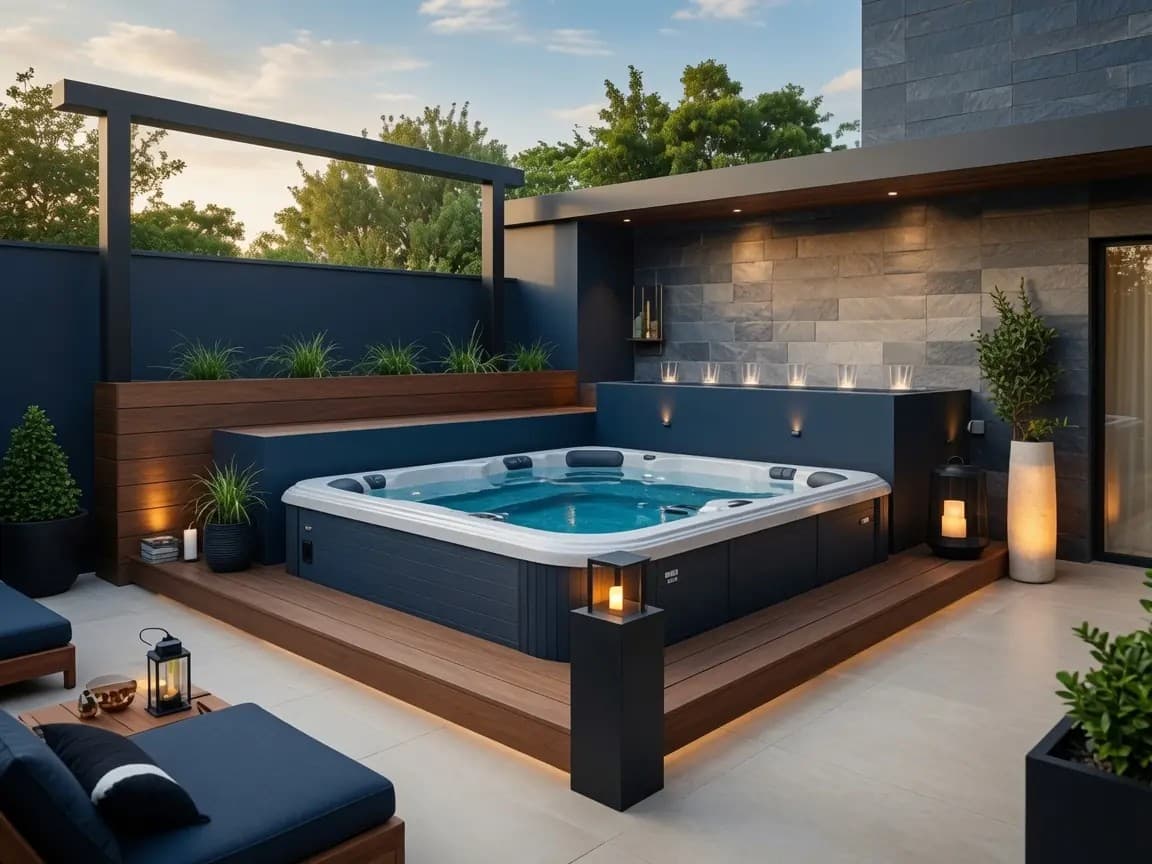 Jacuzzi and spa installation service in UAE