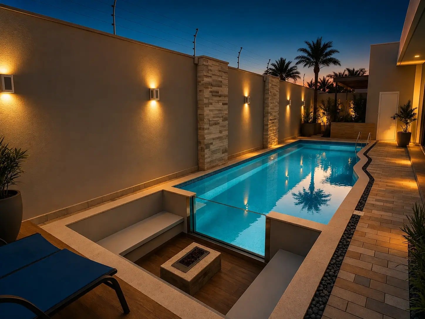Luxury swimming pool by BAB ALFIZA in Dubai, UAE